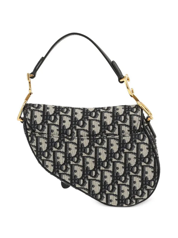Christian Dior - bolsa Oblique Saddle mini 2018