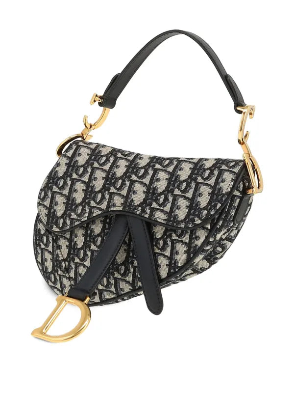 Christian Dior - bolsa Oblique Saddle mini 2018