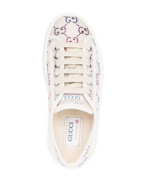 GUCCI tenis con motivo GG